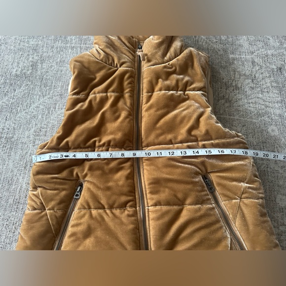 DYLAN Vintage Velvet Puffer Vest Women’s Size Medium - Picture 5 of 12